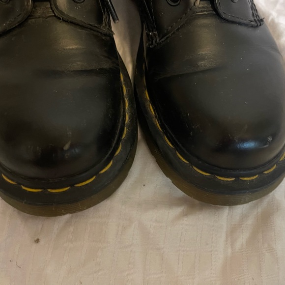Dr. Martens 1460 W Boot in Black - Picture 8 of 9